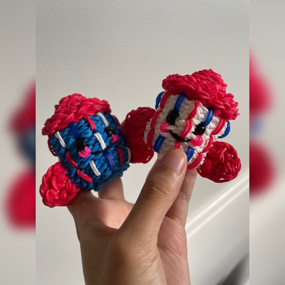 Rainbowloom 4th of july happy rocket